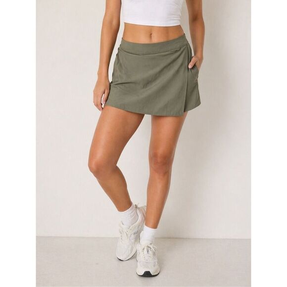 Thread & Supply Dresses & Skirts - Recreation Thread Supply Skort Large Green Athletic Skirt